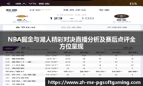 NBA掘金与湖人精彩对决直播分析及赛后点评全方位呈现