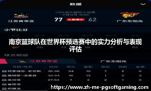 南京篮球队在世界杯预选赛中的实力分析与表现评估